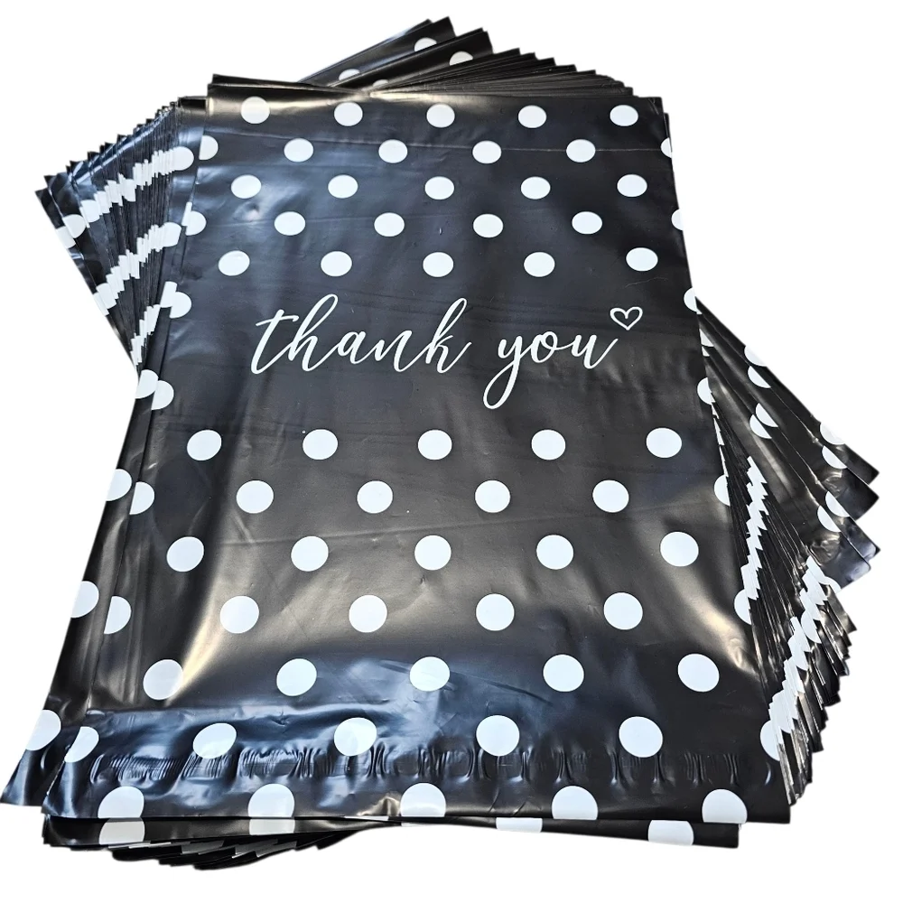 Black and White Polka Dot 